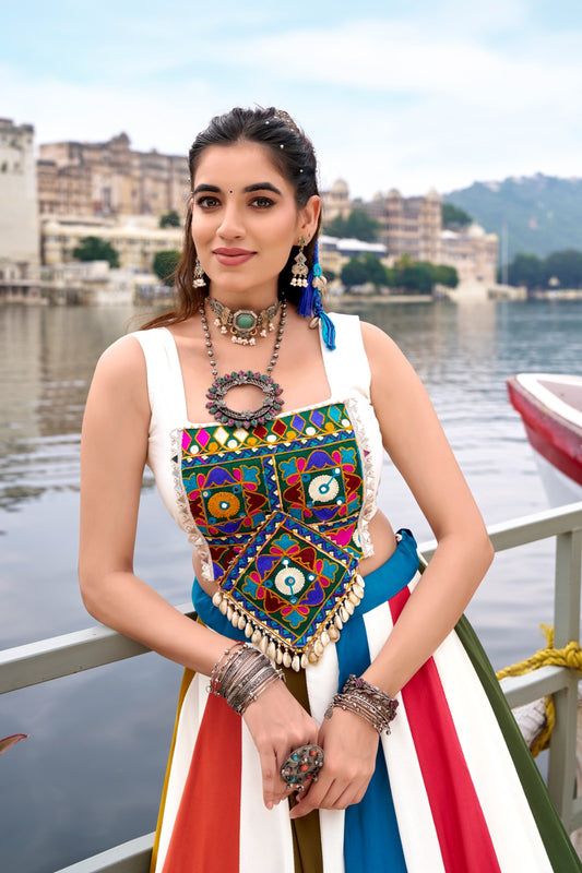 Festive Ready Multi-Color Navratri Special Lehenga Choli