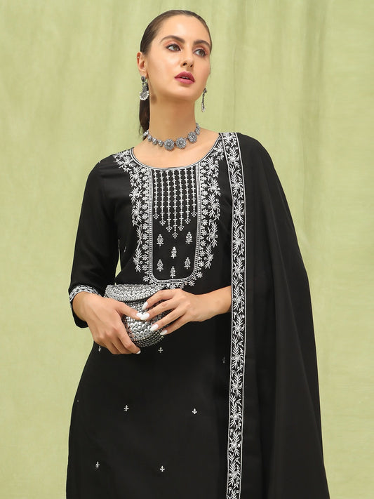 Viscose Roman Silk Kurta Pant set