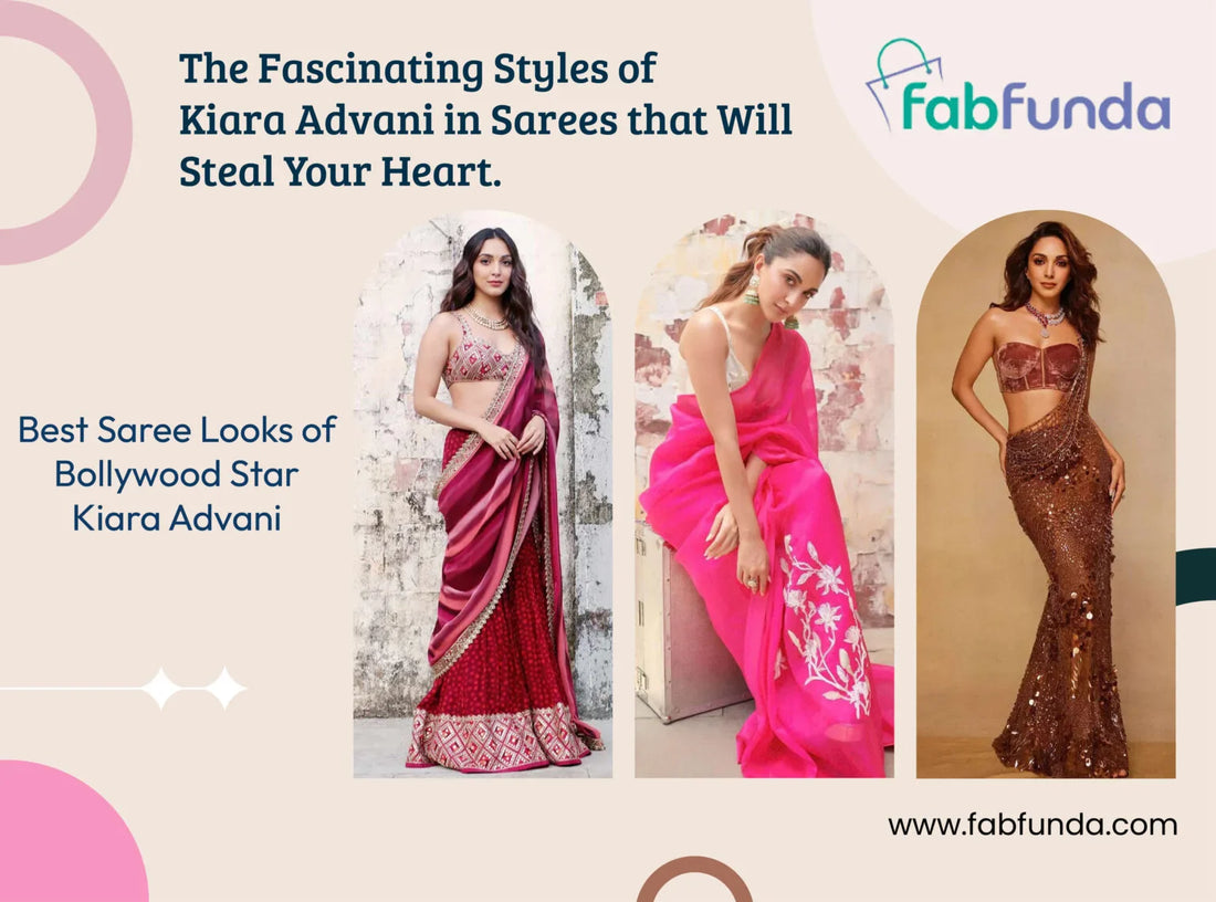 The Fascinating Styles of Kiara Advani in Sarees that Will Steal Your Heart