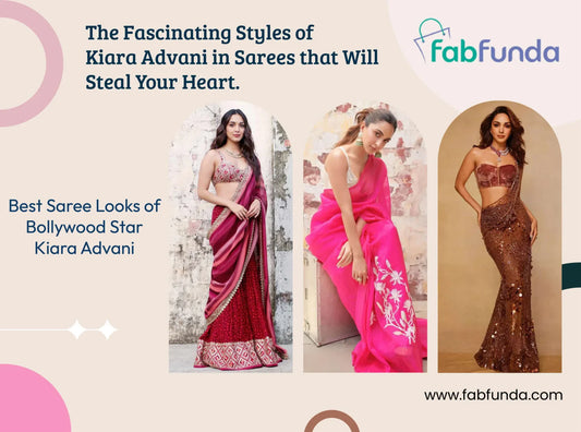 The Fascinating Styles of Kiara Advani in Sarees that Will Steal Your Heart