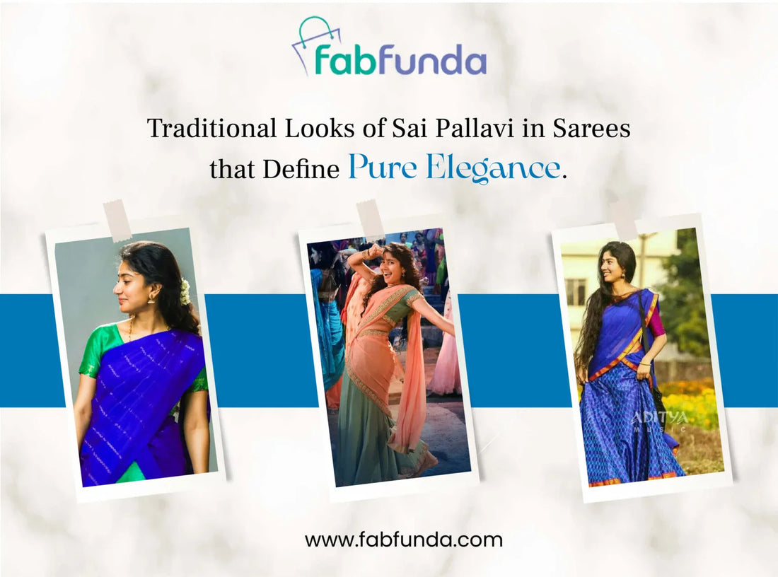 Traditional Looks of Sai Pallavi in Sarees that Define Pure Elegance