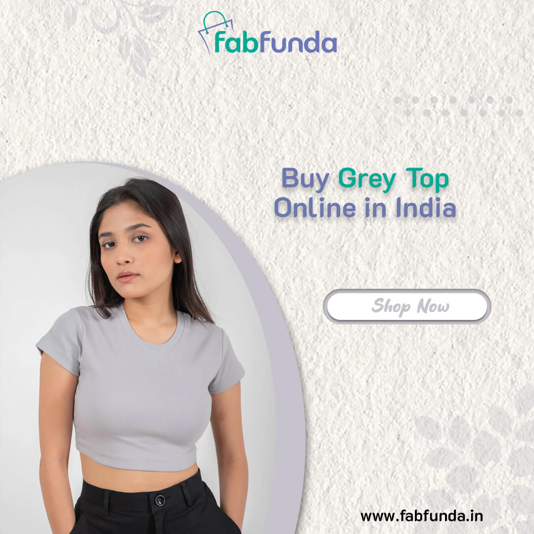 Buy Grey Top Online in India 2026 Starting @Rs.899