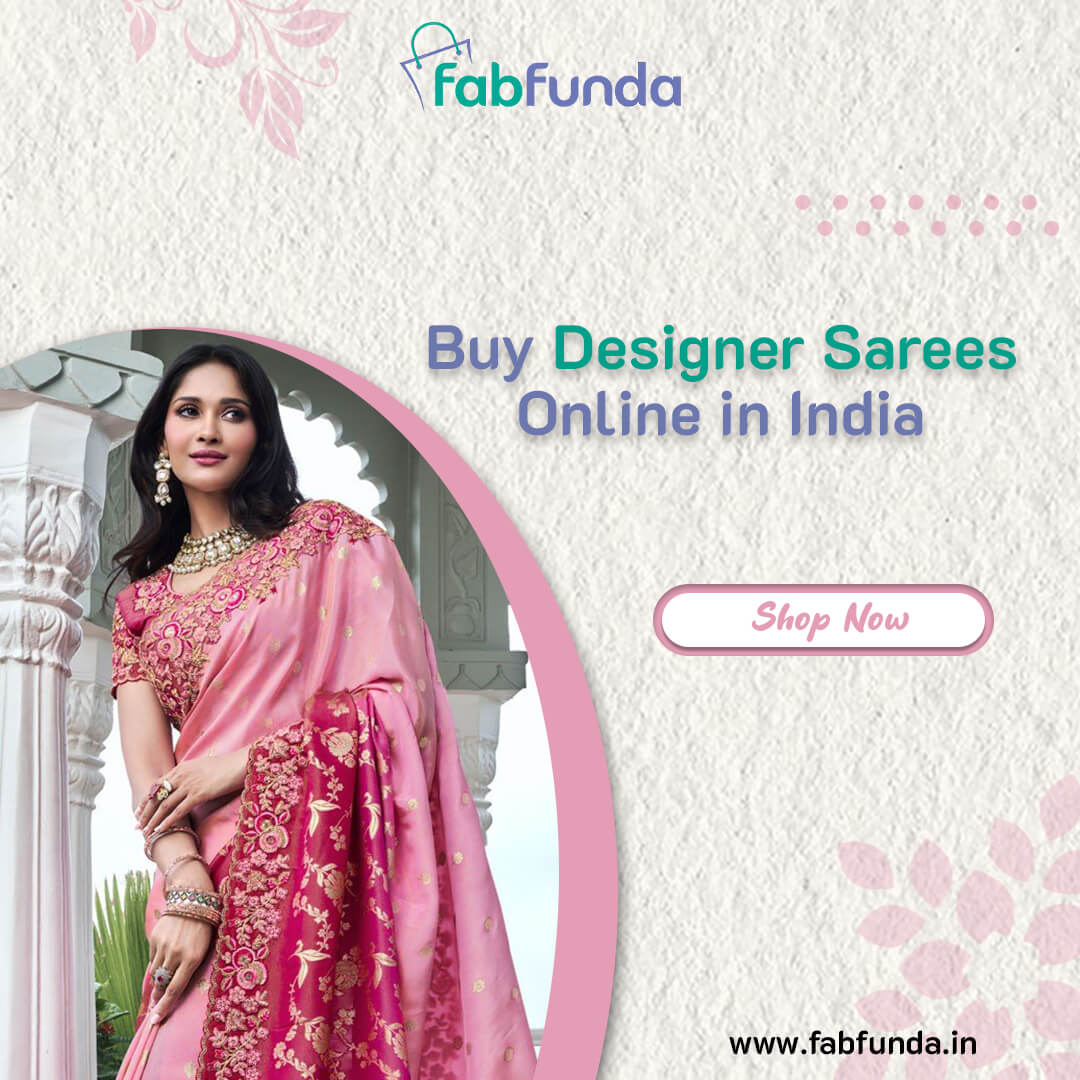 Buy Designer Sarees Online in India