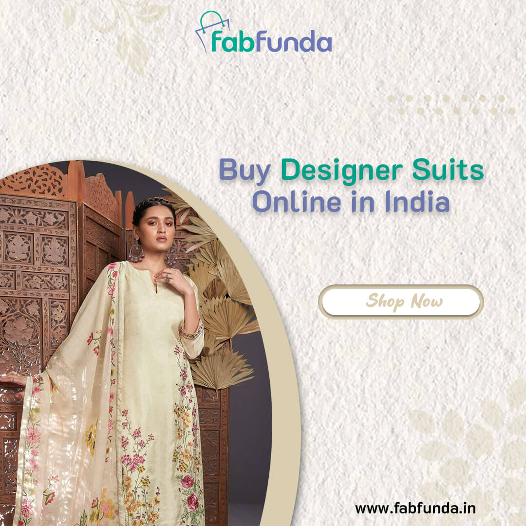 Buy Designer Suits Online in India