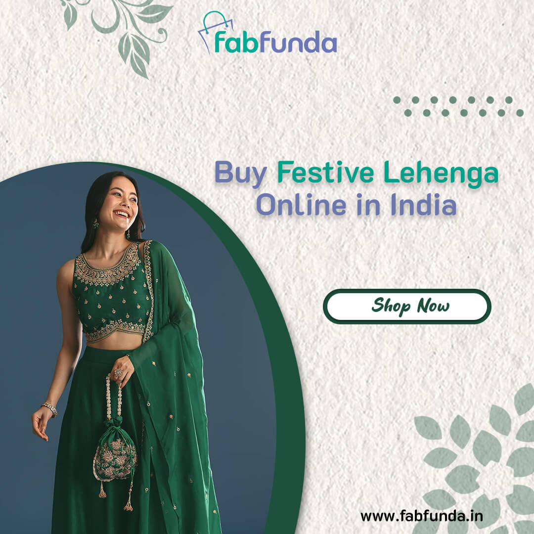 Buy Festive Lehenga Online in India