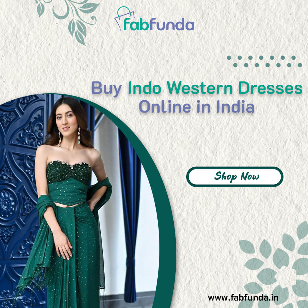 Buy Indo Western Dresses Online in India
