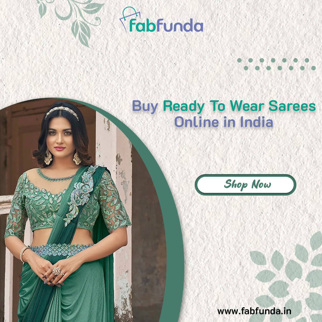 Buy Ready to Wear Sarees Online in India