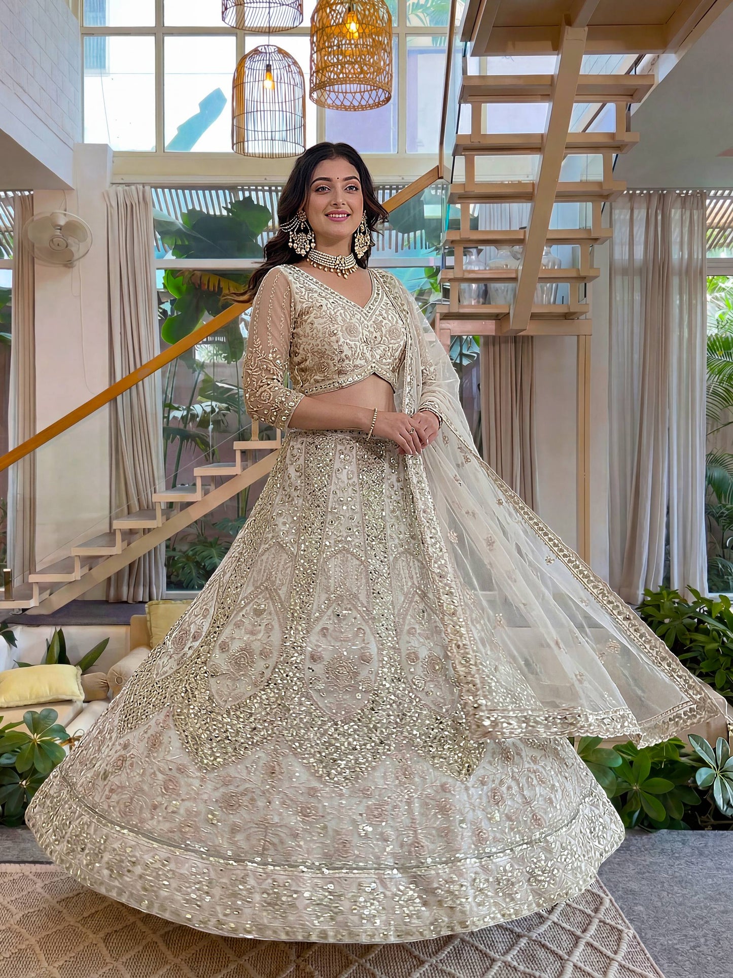 Luxury Embroidered Lehenga Choli