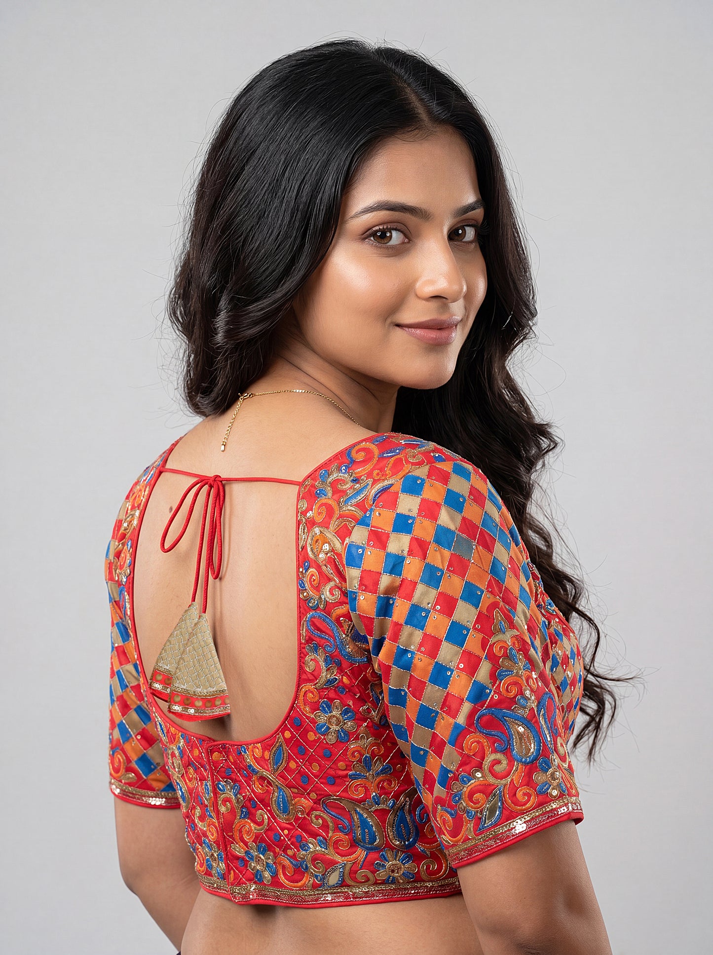 Festive Wear Rani Pink Blouse