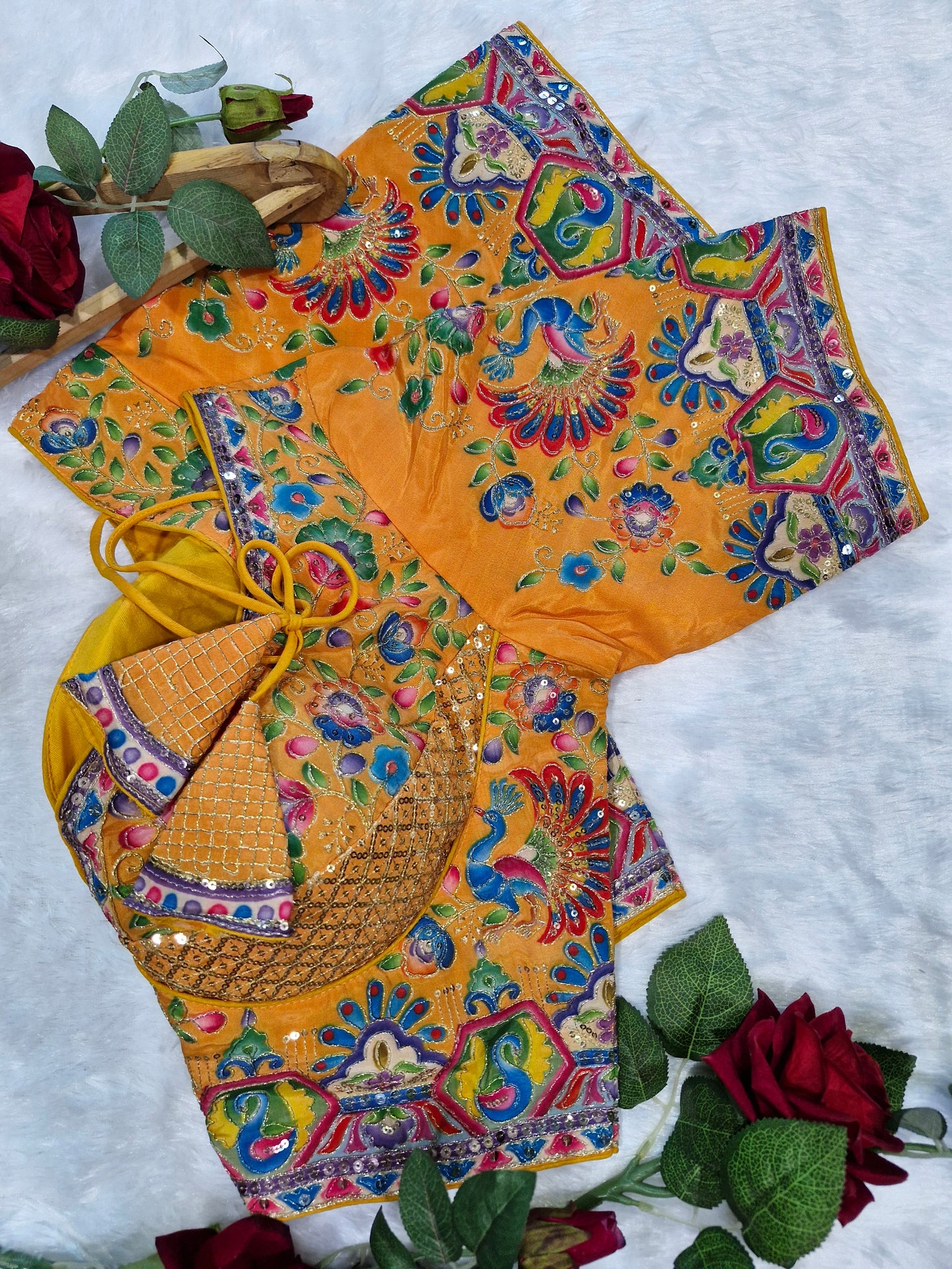 Wedding Wear Embroidered Readymade Blouse