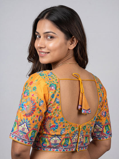 Wedding Wear Embroidered Readymade Blouse