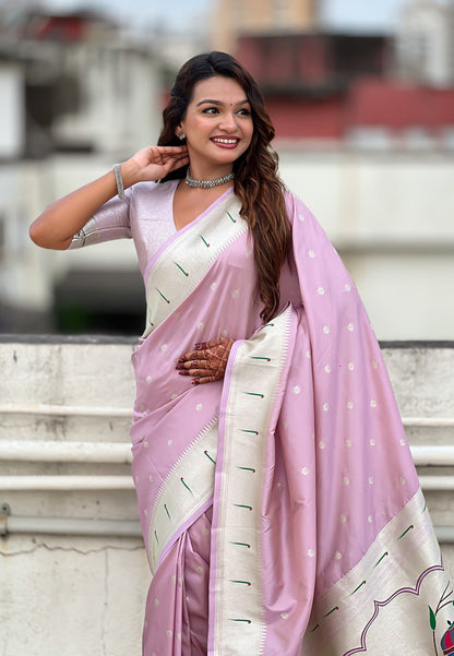 Elegant Zaro Woven Kalyani Paithani Silk Saree