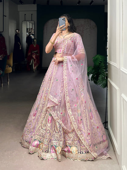 Hand-Crafted Bridal Lehengas with Intricate Mughal Embroidery