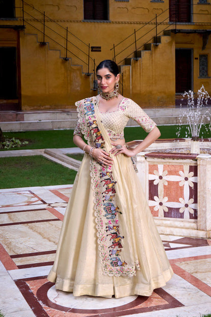 Exclusive Designer Lehengas with Traditional Miniature Work