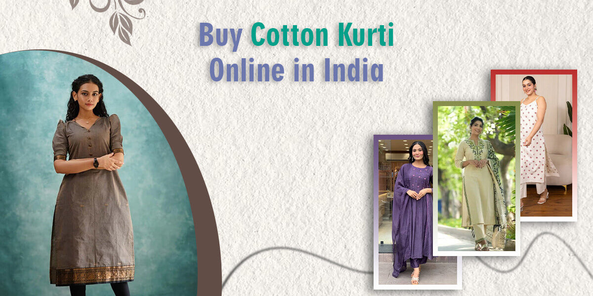 Buy Cotton Kurtis Online in India