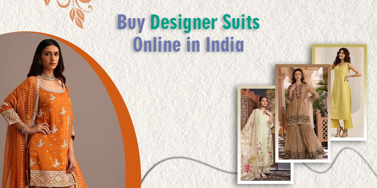 Buy Designer Suits Online in India