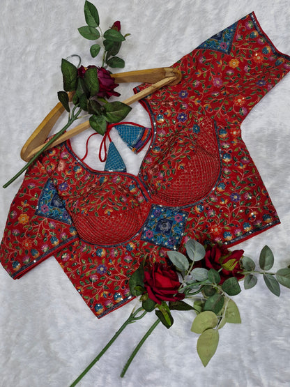 Bridal Wear Sabyasachi Inspired Readymade Blouse