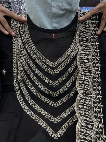 Premium Chanderi Silk Ready to Wear Suit