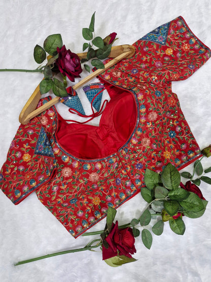 Bridal Wear Sabyasachi Inspired Readymade Blouse