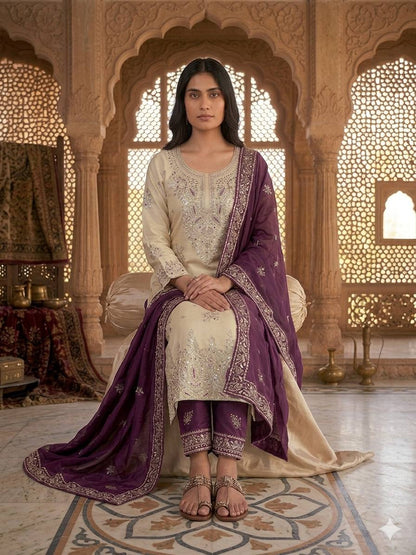 Designer Indian Ethnic Palazzo Suit for Women
