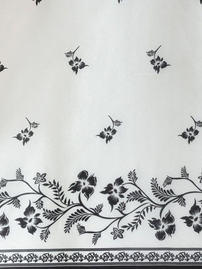 Premium Soft Japan Silk  Digital Printing Saree