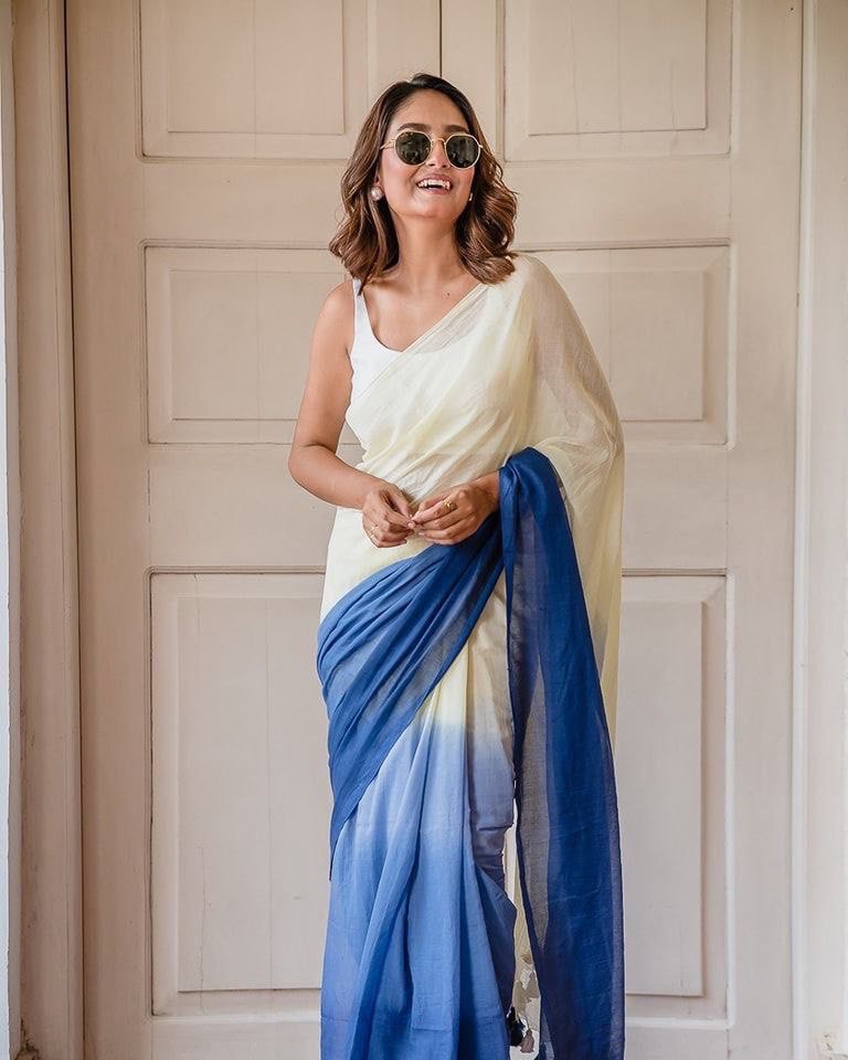 Summer Wear Lightweight  Shade Blend Saree