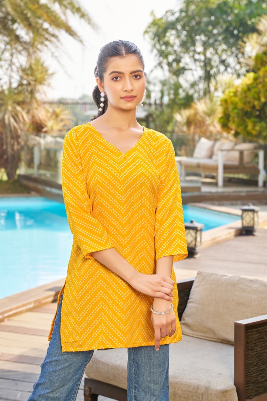 Stylish Everyday Wear Printed Tops