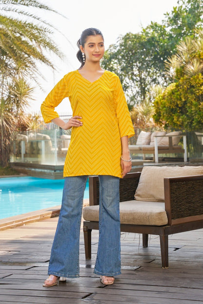 Stylish Everyday Wear Printed Tops