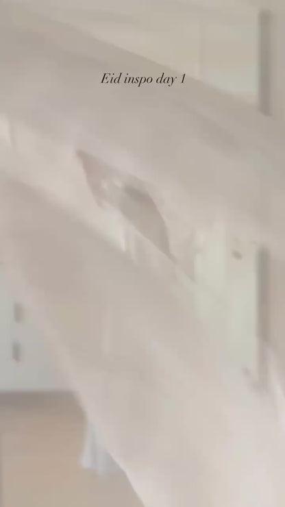 Sky Blue Embroidered Palazzo Suit Set