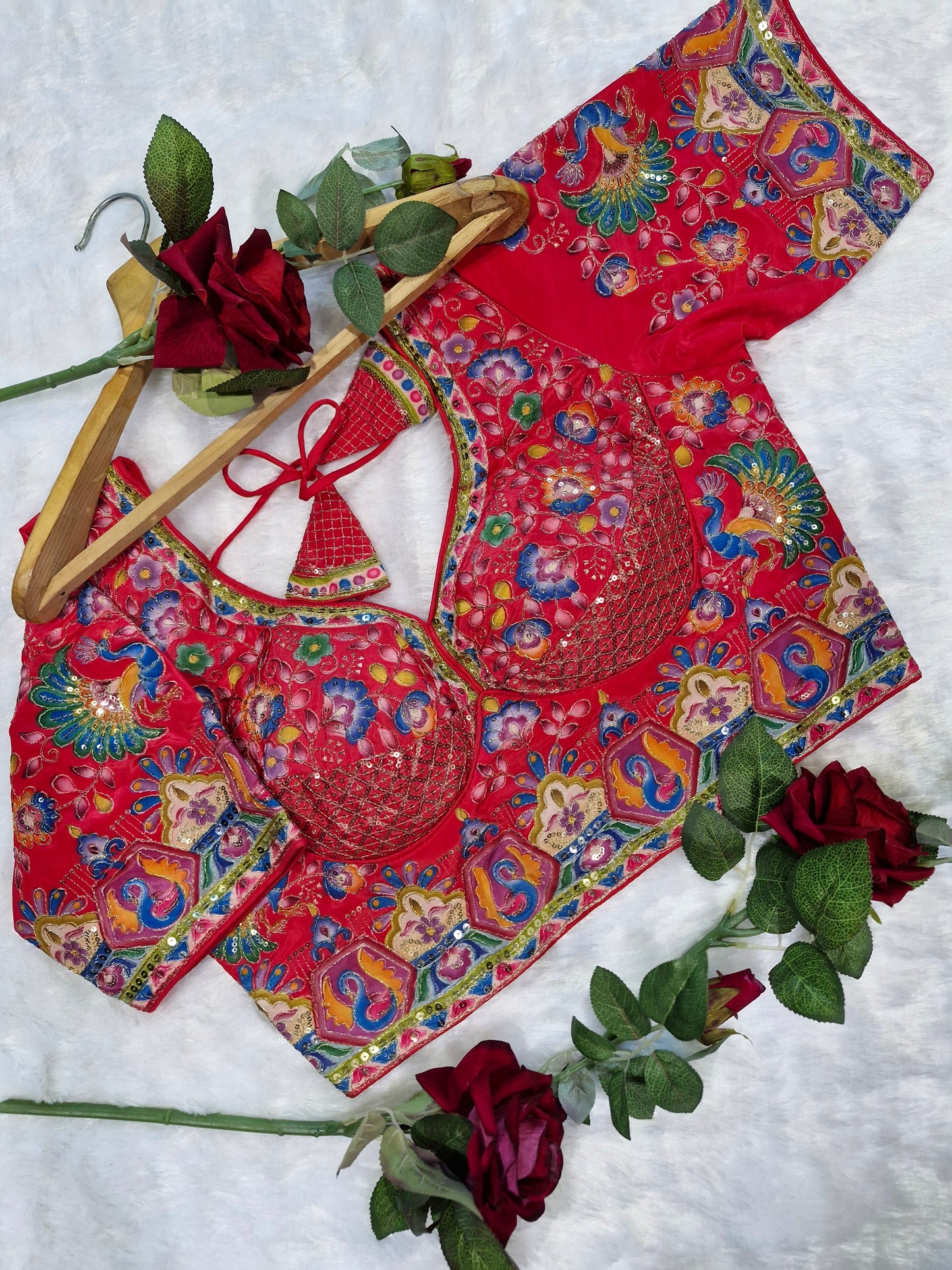 Beautiful Rani Pink Readymade Blouse