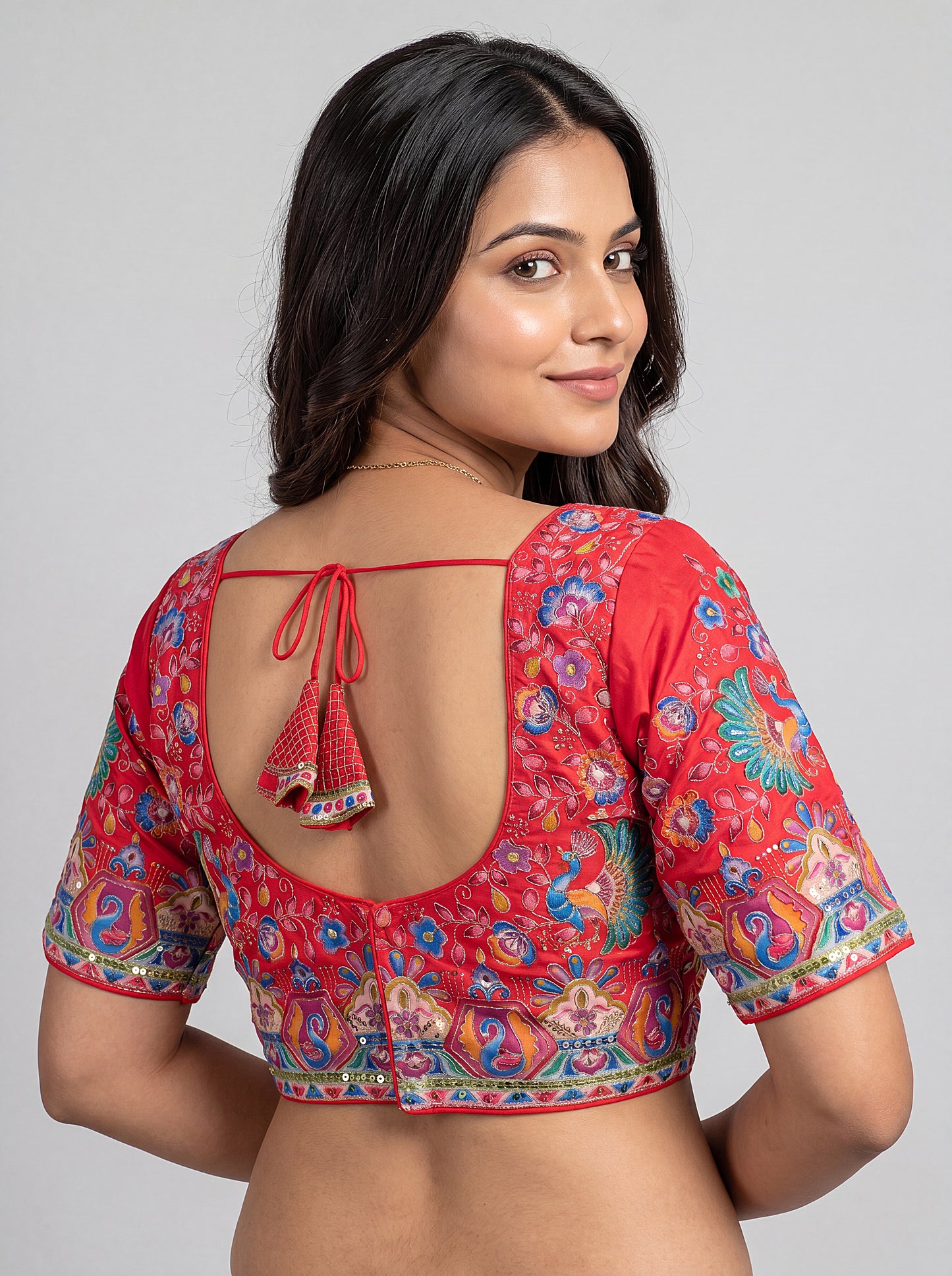 Beautiful Rani Pink Readymade Blouse